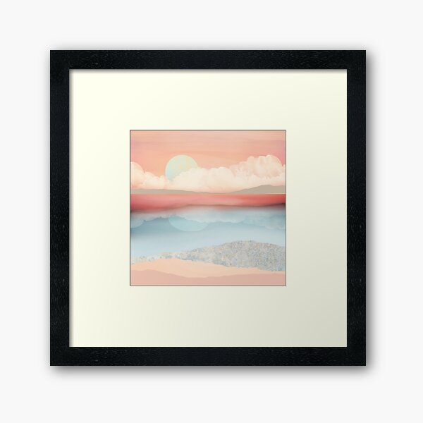 Item preview, Mint Moon Beach designed and sold by spacefrogdesign.