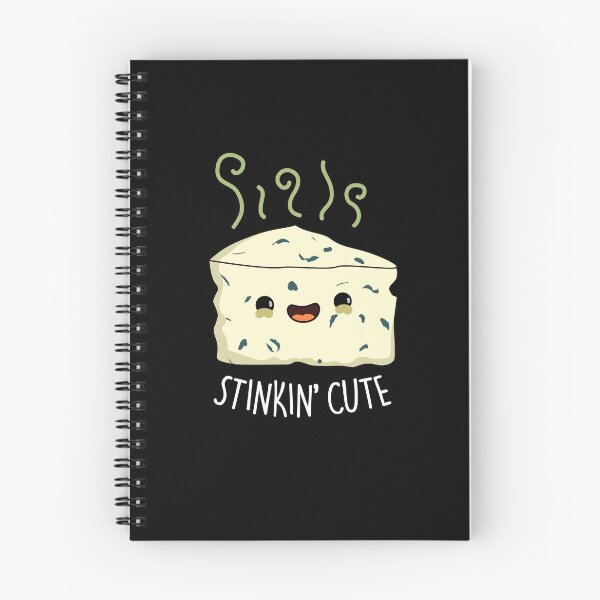 Item preview, Stinkin Cute Funny Cheese Puns (Dark BG) designed and sold by punnybone.