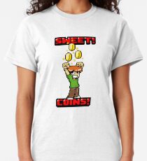 Sweet! Scott Pilgrim! Coins! Classic T-Shirt