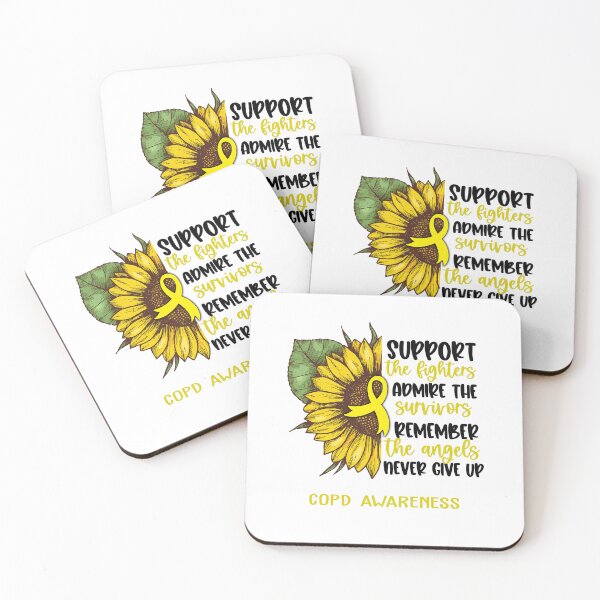 Item preview, COPD Awareness - Support the Fighters Admire the Survivors Remember the Angels Never Give Up designed and sold by whlrcheryl.