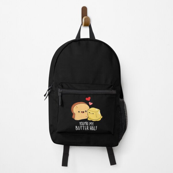Item preview, You're My Butter Half Funny Love Puns (Dark BG) designed and sold by punnybone.