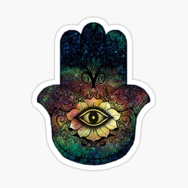 hand evil eye drawing Sticker for Sale by galilo111 Redbubble