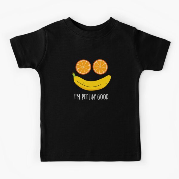 Item preview, I'm Peelin Good Funny Fruit Puns (Dark BG) designed and sold by punnybone.