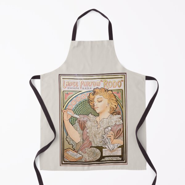Aperçu de l'œuvre Lance Parfum Rodo Publicité Vintage Art Nouveau par Alphonse Mucha créée et vendue par TeeARTHY.