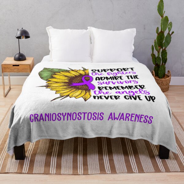 Item preview, Craniosynostosis Awareness - Support the Fighters Admire the Survivors Remember the Angels Never Give Up designed and sold by whlrcheryl.