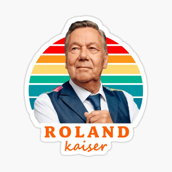 Roland Kaiser Sticker For Sale By Sayedmossad Redbubble