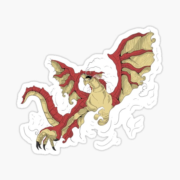 Fairy Tail Natsu Dragneel Fire Half Dragon Sticker for Sale by DaturaSnake