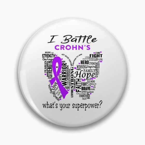Item preview, Crohn's Warrior - I Battle Crohn's What is your Superpower? designed and sold by KirstybShop.