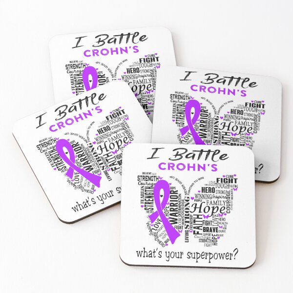 Aperçu de l'œuvre Crohn's Warrior - I Battle Crohn's Quelle est votre superpuissance? créée et vendue par KirstybShop.