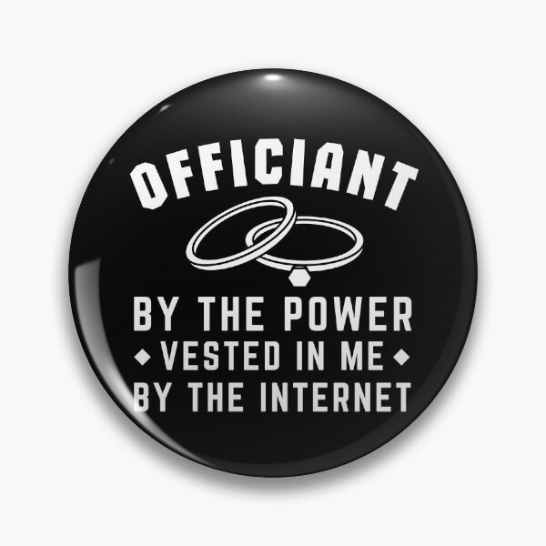 Item preview, Internet Ordained Wedding Officiant designed and sold by livegood.