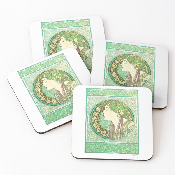 Item preview, Laurel Advertising Vintage Art Nouveau by Alphonse Mucha designed and sold by TeeARTHY.