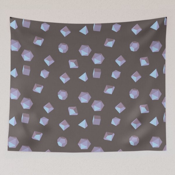 Item preview, Blue - Polyhedral Dice Set designed and sold by Breero.