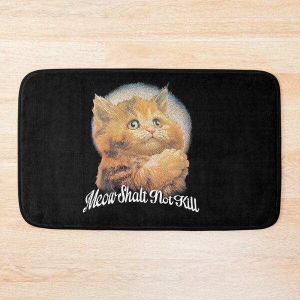 Item preview, meow shalt not kill designed and sold by Bethemostbeauti.