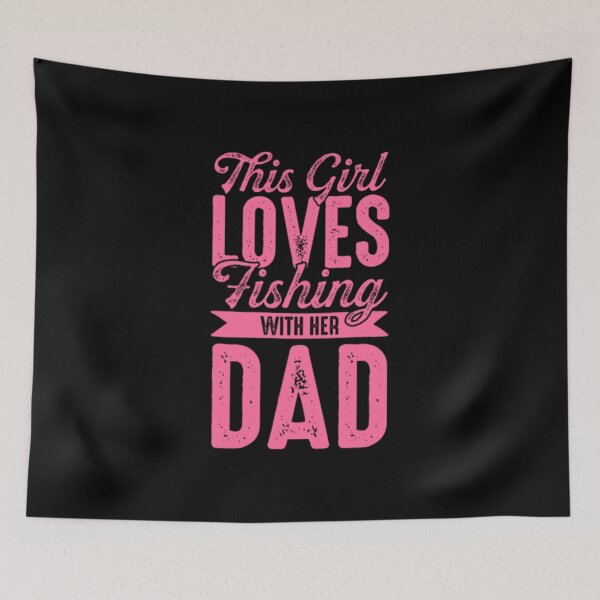 Item preview, dad daughter child fishing fishing designed and sold by SoSuck.