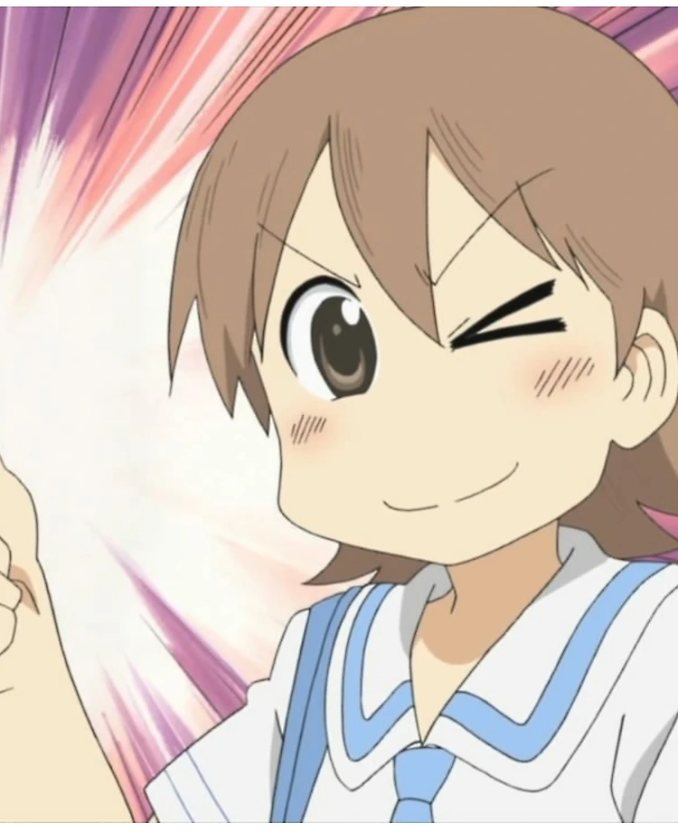 funny yuuko meme surprised face nichijou - Anime Memes - Phone Case