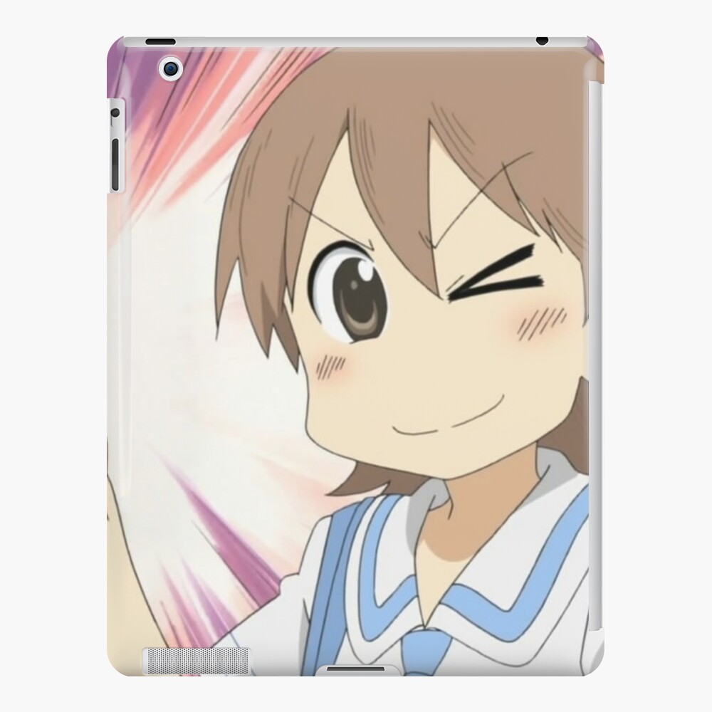 Nichijou Thumbs Up Yuuko Ipad Case Skin By Thesmartchicken Redbubble - communism will prevail roblox meme laptop sleeve by thesmartchicken