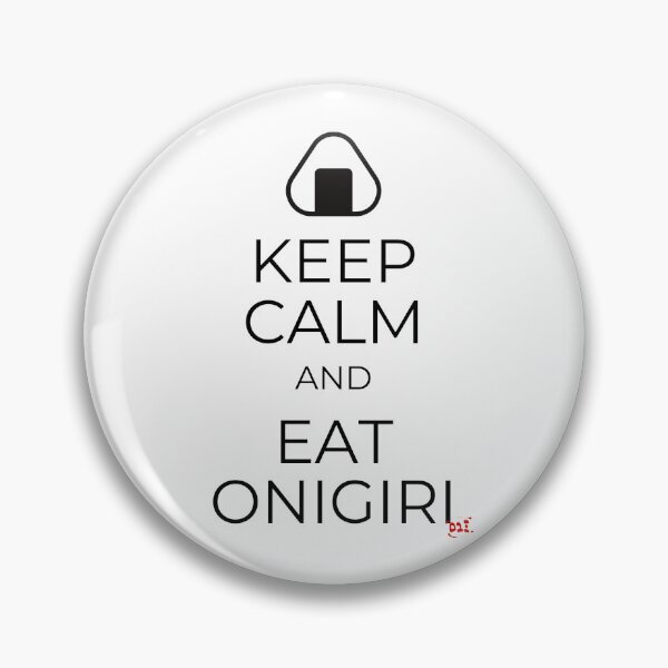 Item preview, Keep Calm and Eat Onigiri designed and sold by royumi.