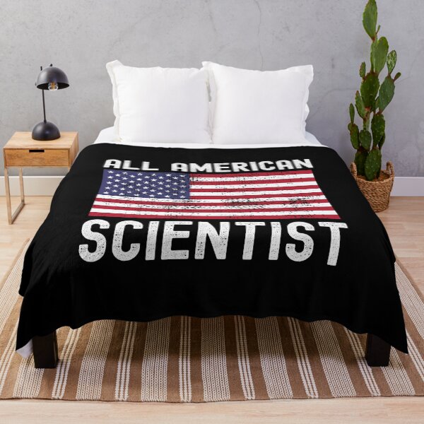 Item preview, All American Scientist - American Educator, American Professor, USA Teacher, USA Professor, USA Educator, United States Teacher, United States Educator designed and sold by jadedscientist.