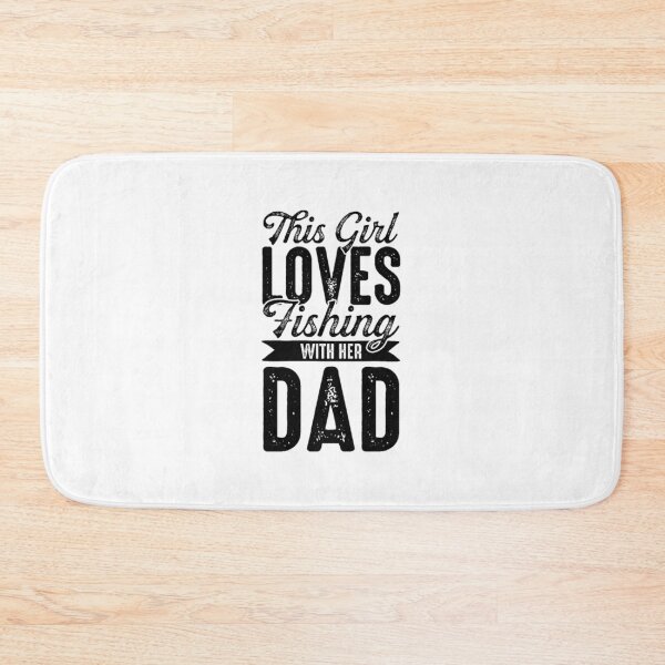 Item preview, dad daughter child fishing fishing designed and sold by SoSuck.