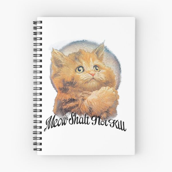 Item preview, meow shalt not kill designed and sold by Bethemostbeauti.