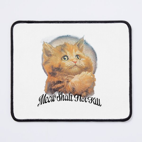 Item preview, meow shalt not kill designed and sold by Bethemostbeauti.