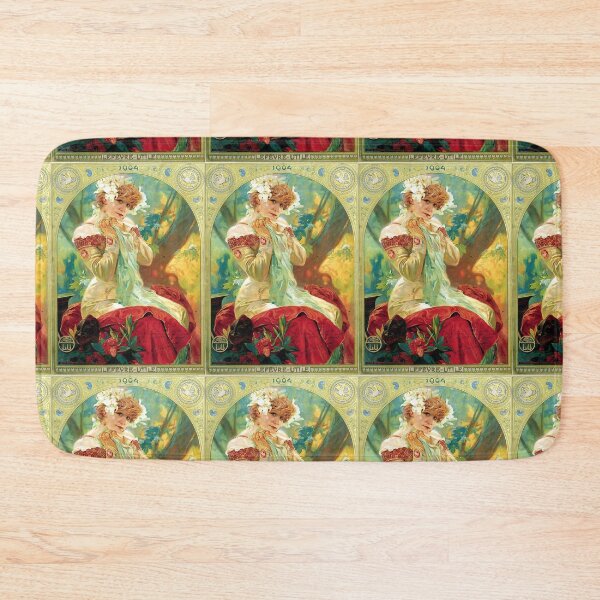 Item preview, Lefevre-Utile Sarah Bernhardt  Vintage Art Nouveau by Alphonse Mucha designed and sold by TeeARTHY.