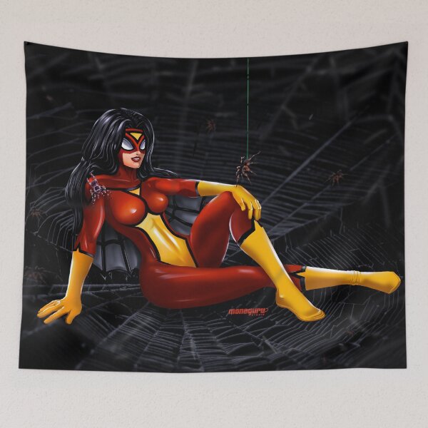 Item preview, Woman with spiders designed and sold by monoguru.