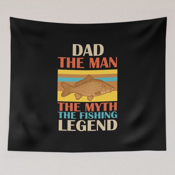 Item preview, Dad The Man The Myth The Fishing Legend  Fishing designed and sold by SoSuck.