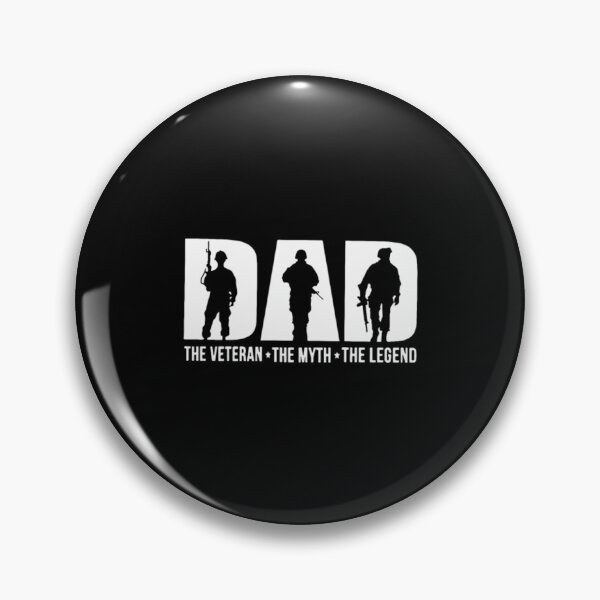 Item preview, dad the veteran the myth the legend veteran father designed and sold by SoSuck.