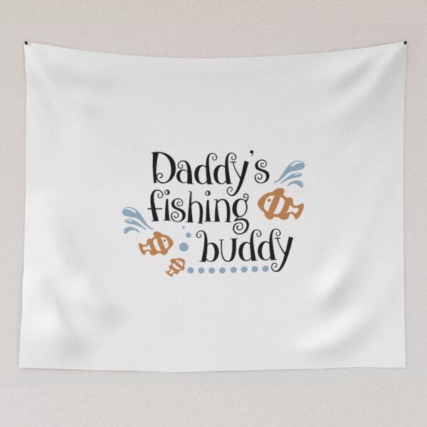 Item preview, Daddys Fishing Buddy Fishing Gift designed and sold by SoSuck.