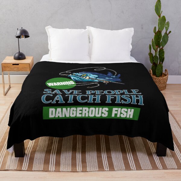 Item preview, Dangerous Fish Attention Fish Catch Fishing designed and sold by SoSuck.