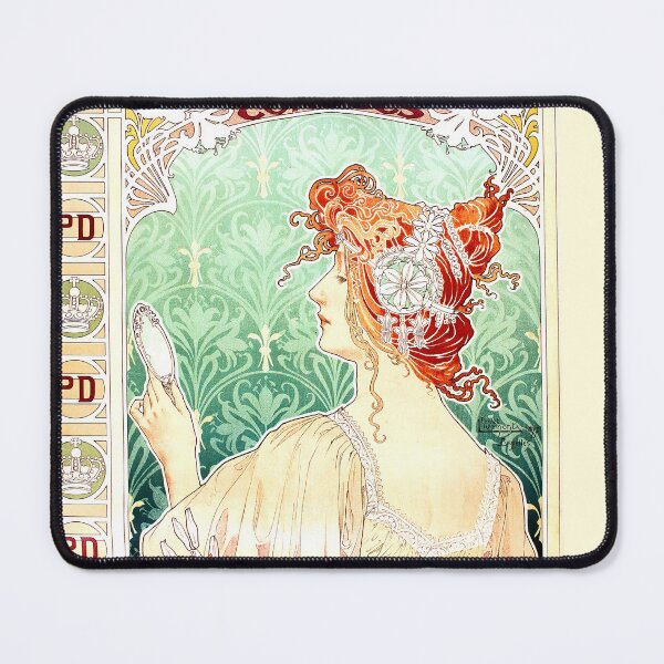 Item preview, Manufacture Royale De Corsets  Vintage Art Nouveau by Alphonse Mucha designed and sold by TeeARTHY.