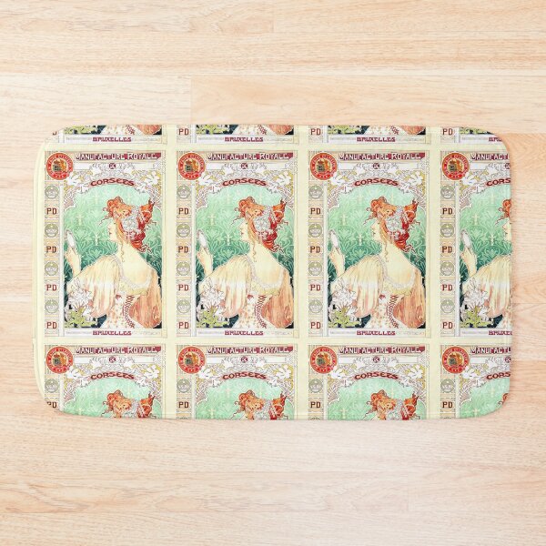 Item preview, Manufacture Royale De Corsets  Vintage Art Nouveau by Alphonse Mucha designed and sold by TeeARTHY.