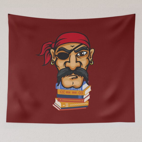 Item preview, Book Pirate. Aye, aye, mateys! designed and sold by tmdaliggr.