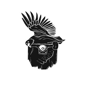 Artwork thumbnail, Skateboarding Eagle - Flight Academy by LeDarkstone