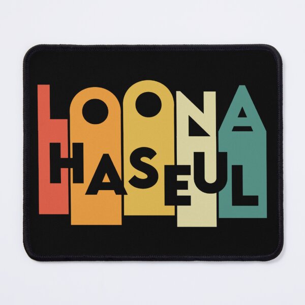 Item preview, LOONA Haseul Retro Typography  designed and sold by AliffStudio.