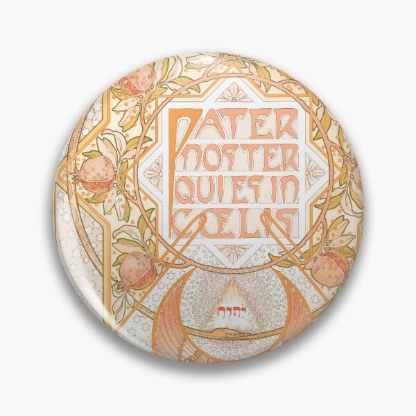 Artikelvorschau, Pater Noster Vintage Jugendstil von Alphonse Mucha entworfen und verkauft von TeeARTHY.