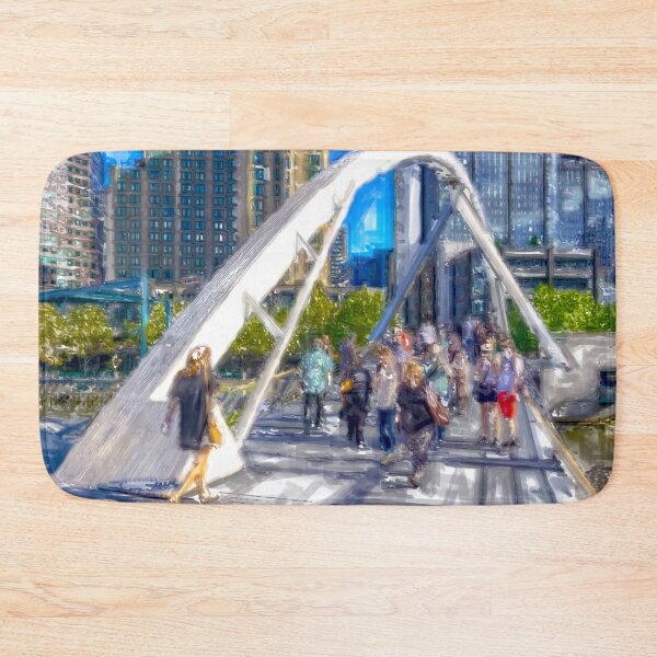 Item preview, Arch Bridge Across the Yarra - Marker Art designed and sold by Steven Jodoin.