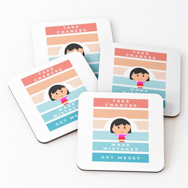 Item preview, Magic Take Chances Make Mistakes Get Messy | Light Background designed and sold by embaarc.