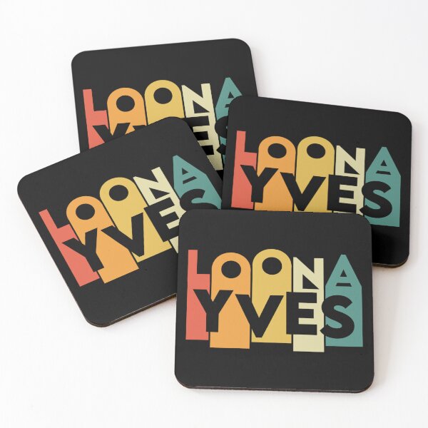 Item preview, LOONA Yves Retro Typography  designed and sold by AliffStudio.