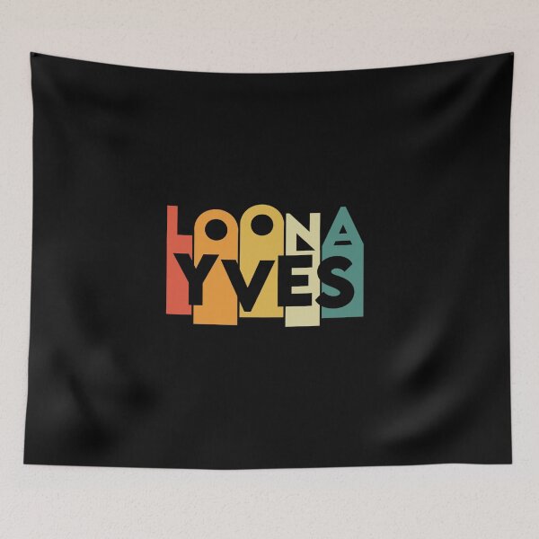 Item preview, LOONA Yves Retro Typography  designed and sold by AliffStudio.