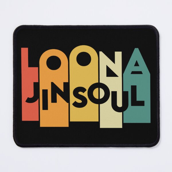 Item preview, LOONA Jinsoul Retro Typography  designed and sold by AliffStudio.