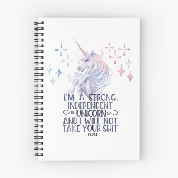 Item preview, I am a strong independent unicorn - The lightning struck heart designed and sold by dorothyreads.