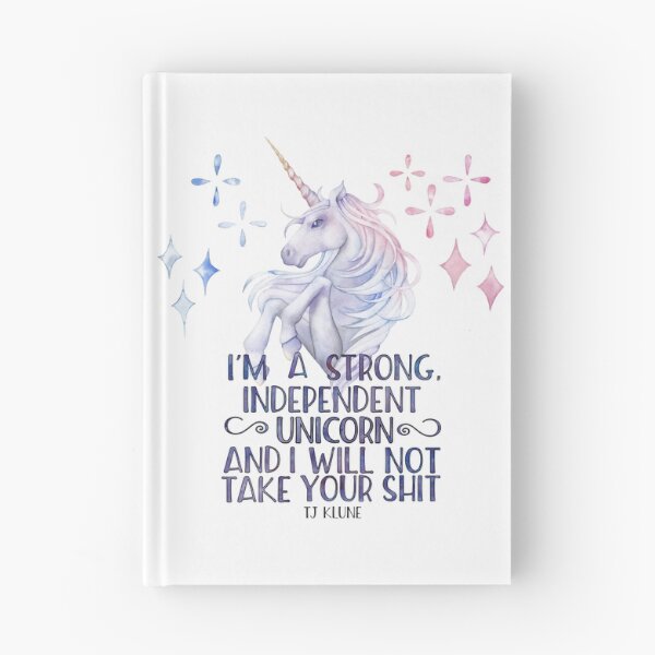 Item preview, I am a strong independent unicorn - The lightning struck heart designed and sold by dorothyreads.