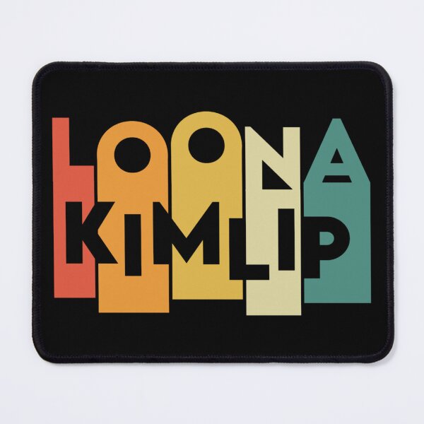Item preview, LOONA Kim Lip Retro Typography  designed and sold by AliffStudio.