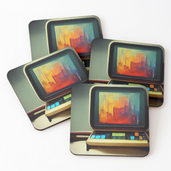 Artikelvorschau, Computerterminal als Kunst entworfen und verkauft von Creative Shed Designs.