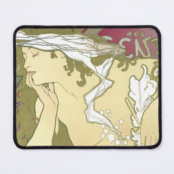 Item preview, Salon des Cent Exposition du Salon des Cent  Vintage Art Nouveau by Alphonse Mucha designed and sold by TeeARTHY.