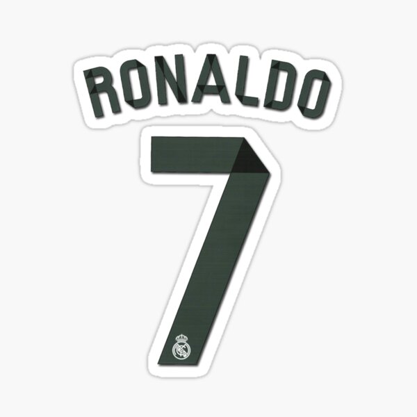 Ronaldo 7 Sticker