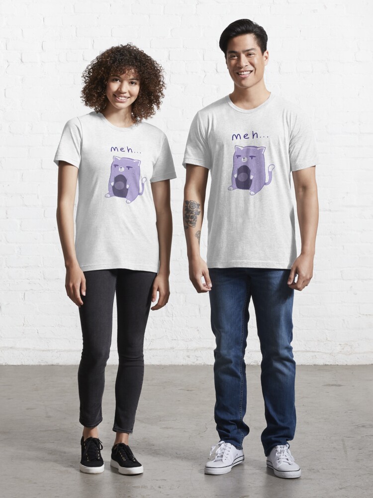 meh cat t shirt