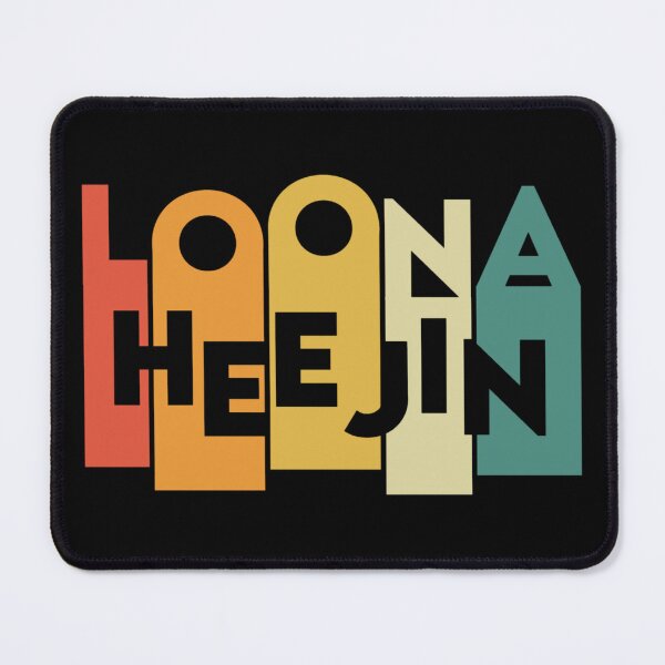 Item preview, LOONA Heejin Retro Typography  designed and sold by AliffStudio.